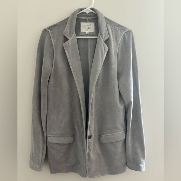 Grey Washed Estelle Blazer - Picture 1 of 4